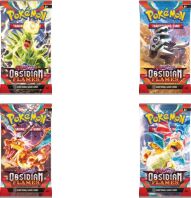 Pokemon:SV2 Scarlet & Violet 3 Booster-4 Σχέδια (POK853746)
