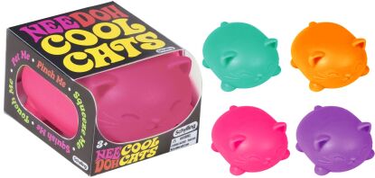 Nee Doh Μπάλα Cool Cats-4 Χρώματα-1Τμχ (15723539)