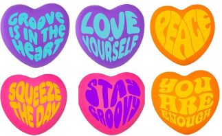 Nee Doh Μπάλα Good Vibes Only-6 Σχέδια (15750822)