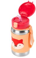 Skip Hop Stainless Steel-Fox Παγούρι Με Καλαμάκι (29-2903011-32/9S892110)