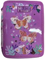 Must Team Butterflies Lilac 26 Κασετίνα Διπλή (000587246)