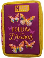 Must Team Butterfly Follow Your Dreams 26 Κασετίνα Διπλή (000587247)