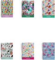 Tesoro Σημειωματάριο Planner 100 Φύλλων 17Χ24cm Με 4 Φύλλα Αυτοκόλλητα-6 Σχέδια-1Τμχ (000582346)