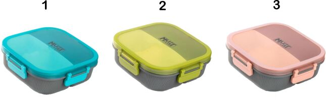 Must Team Φαγητοδοχείο Με Κουτάλι 1100ml-3 Σχέδια (000587534)