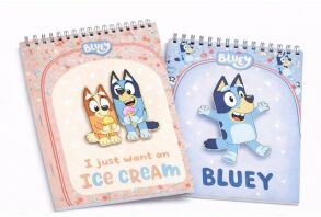 Bluey 26 Μπλοκ Ζωγραφικής Α4-2 Σχέδια-1Τμχ (260181)