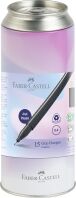 Faber Castell Finepen Grip Μεταλλική Κασετίνα 0.4mm 15Τμχ (12310966)