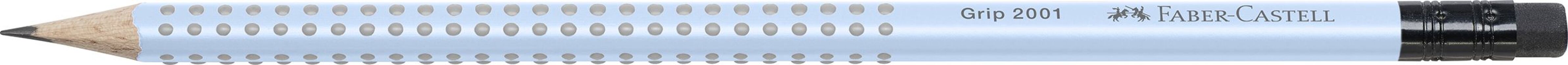 Faber Castell Μολύβι Grip Με Γόμα Sky Blue B (12310925)