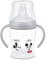 Nuk Μπιμπερό Πλαστικό Perfect Match PP 150ml Στόμιο-Λαβές Mickey (10215396)