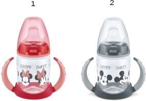 Nuk Μπιμπερό Πλαστικό PP 150ml Λαβές Mickey-2 Σχέδια (10743944)