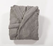 Nef Nef Μπουρνούζι Βαμβακερό Color Kids Light Grey No 8 (038493-L.GREY/8)