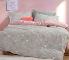 Nef Nef Σεντόνι Σετ 3Τμχ Hearts Attack Χ25/26 (038445)