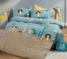 Nef Nef Παπλωματοθήκη Σετ 2Τμχ Wild Dance Χ25/26 (038458)