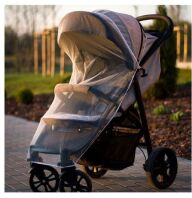 Akuku Κουνουπιέρα Καροτσιού Λευκή (A0445-WHITE)