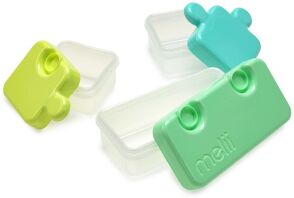 Melii Φαγητοδοχείο Puzzle Lime (MEL15100)