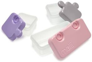 Melii Φαγητοδοχείο Puzzle Purple (MEL15200)