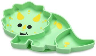 Melii Πιάτο Σιλικόνης Με Βεντούζα Dino (MEL17200)