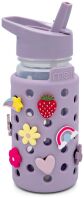 Melii Παγούρι Με Charms 450ml Purple (MEL27730)
