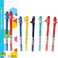 Στυλό Dino 2Τμχ-6 Σχέδια (Σ04662)