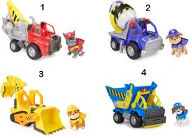 Rubble & Crew Βασικά Οχήματα-4 Σχέδια (6066726)