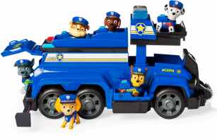 Paw Patrol Όχημα Chase Team Cruiser & 6 Κουταβάκια (6070119)