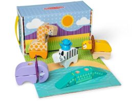 Melissa & Doug Blockables Σετ Σαφάρι (6074903)