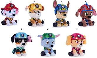 Paw Patrol Dino Movie Λούτρινα Κουταβάκια 15cm-7 Σχέδια (6077054)