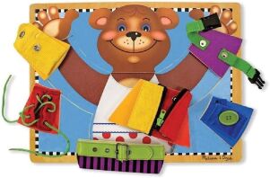 Melissa & Doug Πίνακας Βασικών Δεξιοτήτων Αρκουδάκι (6075184)