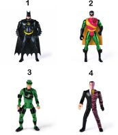 Batman Φιγούρα Retro 12cm-4 Σχέδια (6072463)