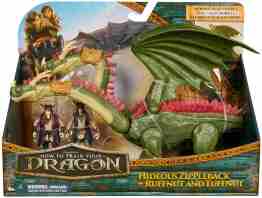 Dragons Δράκος Hideous Zippleback & 2 Φιγούρες (6074244)
