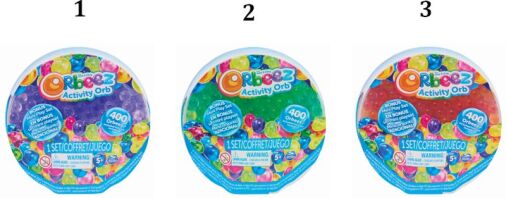 Orbeez Mini Σετ-3 Σχέδια (6062875)