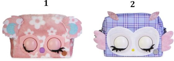 Purse Pets Τσαντάκι-Τυπωμένη Έκδοση-2 Σχέδια (6065132)