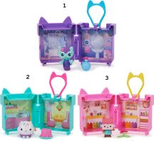 Gabby's Dollhouse Mini Σπιτάκια Με Κλιπ-3 Σχέδια (6065945)