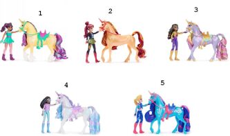 Unicorn Academy Mini Κούκλες-5 Σχέδια(6071175)
