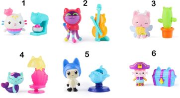 Gabby's Dollhouse Φιγούρες Με Αξεσουάρ-6 Σχέδια-1Τμχ (6071670)