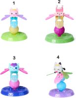 Gabby's Dollhouse Fairylandia Νεραϊδένια Δαχτυλίδια-4 Σχέδια (6075679)