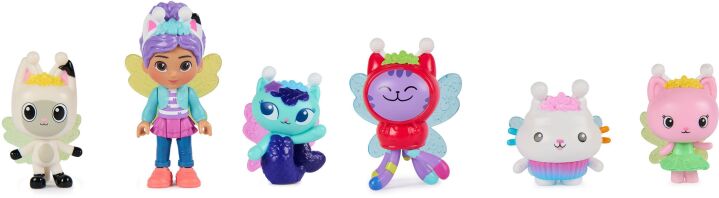 Gabby's Dollhouse Fairylandia Σετ Φιγούρες 6Τμχ (6076262)