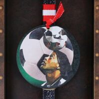 Λαμπάδα Μπάλα Ποδοσφαίρου Γκρι (LA23040C)