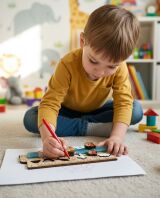 Λαμπάδα Lifelikes Χάρακας Σχολικό Stencil (04.21.00.000.7235)