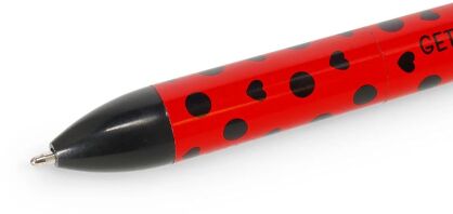 Legami Στυλό Click & Clack Two Color Ballpoint-Ladybug (CLICK0030)