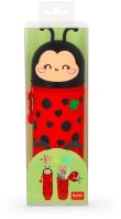 Legami Κασετίνα-Μολυβοθήκη-Kawaii 2 In 1 Soft Silicone-Ladybug (KA0024)