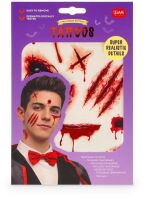 Legami Halloween Τατουάζ-Creepy Tattoos-Scar (SFT0001)