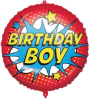 Μπαλόνι Foil Happy Birthday Super Hero 46cm(92436)