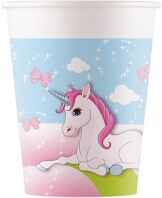 Ποτήρια Χάρτινα 200ml Unicorn Fsc 8Τμχ (093463)