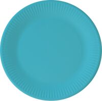 Fsc Πιάτα Μονόχρωμα Χάρτινα 20cm Turquoise Next Generation (93528)