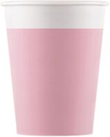 Fsc Ποτήρια Μονόχρωμα Χάρτινα Ροζ Next Generation (93543)