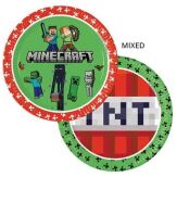 Πιάτα Μεγάλα Minecraft 23cm 8Τμχ (95441)