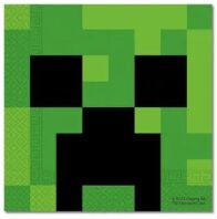 Χαρτοπετσέτες 33Χ33 Minecraft 20Τμχ (95443)