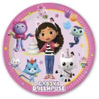 Πιάτα Μεγάλα Gabbys Dollhouse 23cm 8Τμχ (95755)