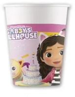 Ποτήρια Gabbys Dollhouse Χάρτινα 200ml 8Τμχ (95756)
