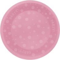 Πιάτο Πολλαπλών Χρήσεων Party-Ροζ 21cm (95927)